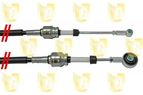 UNIGOM 492024 Seilzug Schaltgetriebe Kompatibel mit FIAT PUNTO 188 55194345 55186859