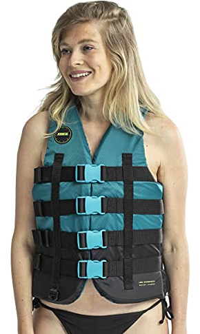 Jobe 4 Buckle Life Vest Teal