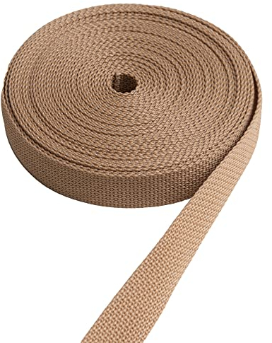 IPEA Cinghia Cintino per Tapparelle Avvolgibili in Polipropilene Super Resistente – 7,5 Metri di Lunghezza – Made in Italy – Corda per Finestre e Porte – Larghezza 20 mm – Colore Beige
