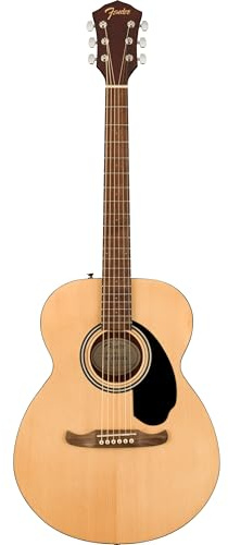 Fender DE FA-135 Concert Acoustic Guitar, Walnut Fingerboard, Natural