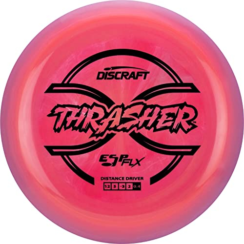 Discraft Discraft's ESP FLX Thrasher 170-172 Gram Distance Driver Golf Disc Golfscheibe, Farben können variieren