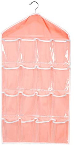 16-Pocket Bedroom Over Door Wall Hanging Organiser Sock Storage Bag Rack Household Accessory OrganizerUseful and Professional