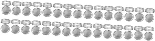 LUbrel Jam jars,Glass Bottles,30 Sets mason jar lids can lids for drinks cocktail accessories for drinks wide mouth canning lids canning rings honey jar