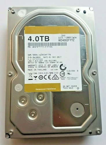 Disco duro interno SATA III WD4002FYYZ-01B7CB1 7200RPM 128MB 3,5 (4 TB)