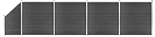 YJKKZQLB Fence Panel Set WPC 792x,Garden Mesh Gate Fence Door Wall Grille Garden Mesh Gate Outdoor Fence Gate, Villa Iron Courtyard Door