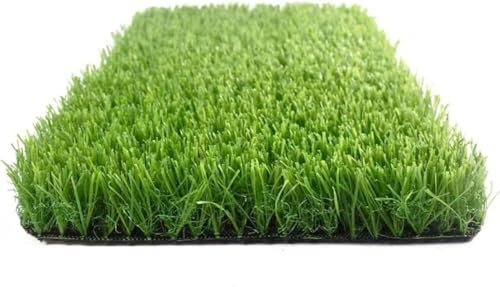 HynJGih Erba Sintetica Sintetica Erba Artificiale, Altezza del Mucchio di 20 mm, Tappetino for Erba Sintetica da Giardino Esterno, con Retro in Gomma, con Fori di drenaggio Prato da Giardino Naturale