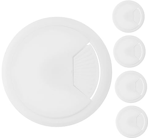 jojofuny 5pezzi Passacavo Da Scrivania Copriforo Per Organizer Da Scrivania Passacavi Parete Per Ufficio e Casa