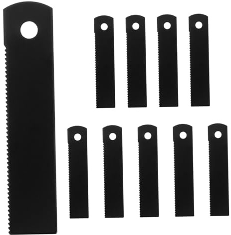 Yardwe 10Er-Pack Überlebens-Feuerschaber Aus Stahl Gezahnter Feuerstarter Kompakt Tragbar Für Camping Wandern Notfall Outdoor Feueranzünder Werkzeug
