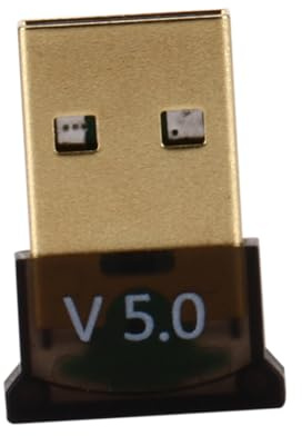 Adaptador Inalámbrico Versión 5.0 USB 2.0 Negro de Plástico Modo Dual | Transmisor y Receptor Inalámbrico, Expansión Usb, 10 Dbm Clase Ii y 3 Mbps Color Aleatorio