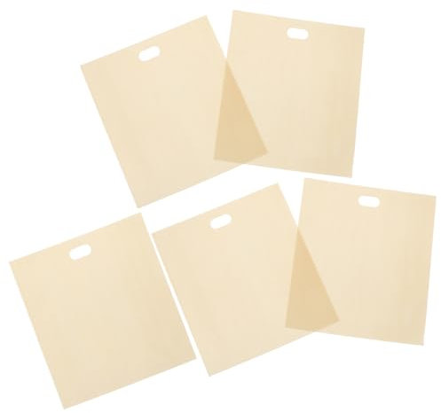 PACKOVE 5 Stück Wiederverwendbarer Hitzebeständiger Antihaft-toasterbeutel Für Toaster Backofen Mikrowelle Zum Erwärmen Von Toast Sandwich Pizza Und Snacks