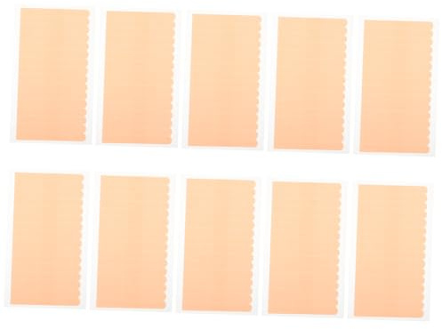 DECOMELODY 10 Hojas Cinta para Pestañas Extensiones Adhesivo Transpirable para Maquillaje de Ojos y Fácil de Usar para Extensiones y Sombras