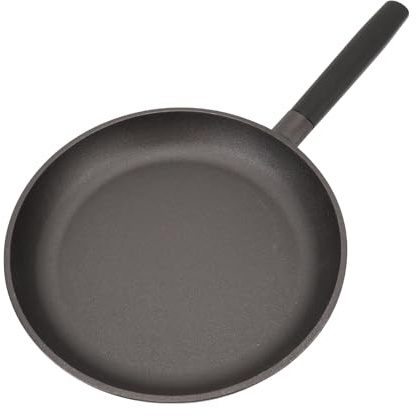 Annadue Padella In Ghisa Con Rivestimento Antiaderente E Distribuzione Uniforme Del Calore, Padella Da 26 Cm, Cottura Per Cuochi Domestici