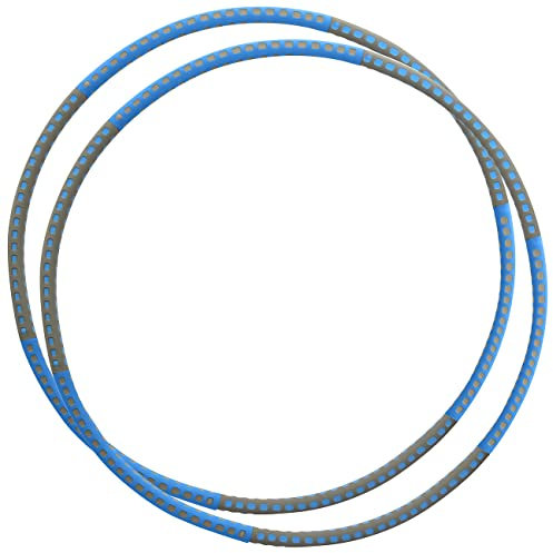 PEARL Sports Hula-Hoop-Fitnessreifen: 2er-Set Hula-Hoop-Reifen, Schaumstoff-Mantel, befüllbar bis 6 kg, Ø 88 (Fitness, Fitness-Reifen)