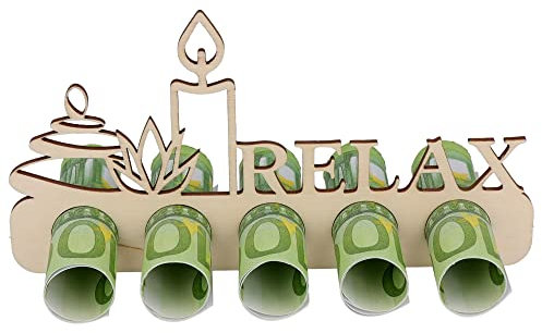 Spruchreif | Geldgeschenk Kosmetik/Spa | Originelles Geschenk aus Holz zum Geburtstag | Kreative Geldgeschenke für Wellness-Fans