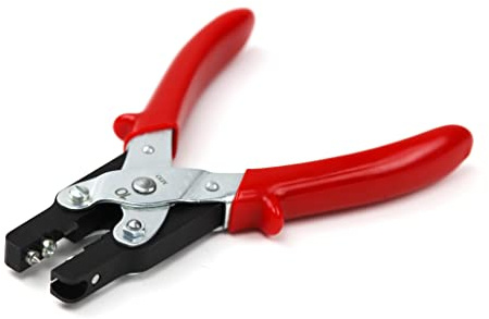 Maun 5060-160-C Ball Chain Plier No. 10 4.5 mm | Integrated Cutter | Precision Pin to Open Ball | Parallel Jaws to Close Ball Securely | Window Blind Manufacturers Installers