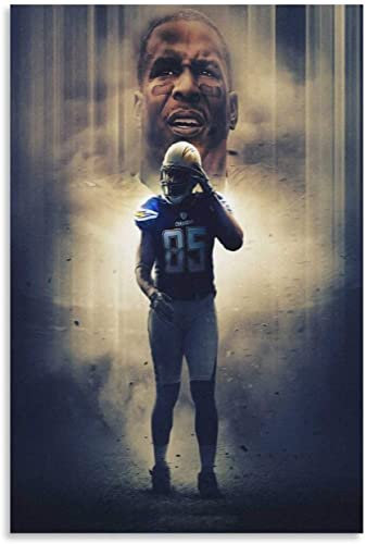 Puzzle 500 Teile Erwachsene und Kinder American-Football-Spieler Antonio Gates Star Holz Puzzles Stress Freisetzung Spiel 500 Piece 20.4x15inch(52x38cm) Kein Rahmen