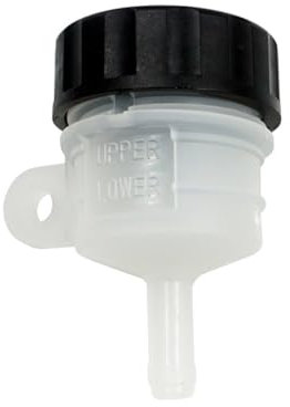 JNNJ Hauptbremszylinder Öltank, Motorrad Foot Rear Oil Cup, Motorcycle Foot Rear Brake Master Cylinder Tank Oil Cup, Universeller Motorradfuß Flüssigkeitsbehälter