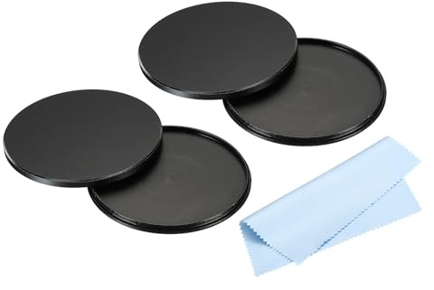 PATIKIL 82mm Lens Cap, 2pcs Camera Lens Cap Cover Universal Lens Filter Stack Cap Front Metal Protective Case Cover with Cleaning Cloth for Photography Camera Filter
