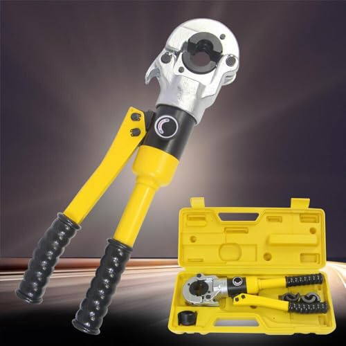 Presszange Kupferrohr Ø16-32 mm, Rohrcrimpzange, Crimpzange für Verbundrohre, Verbindungswerkzeuge für Aluminium-Kunststoffrohre, Edelstahlrohre, Rohrverbindungen.