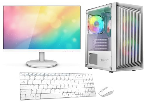 VIST Gaming PC Komplett Set R5 5600GT 16GB Vega SSD 500GB WiFi Win11 24