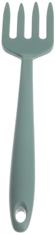 Cabilock Forchetta in Silicone Per Cucinare Alimenti Utensile Da Cucina Resistente Al Calore Da Impugnare Manico Lungo Ergonomico