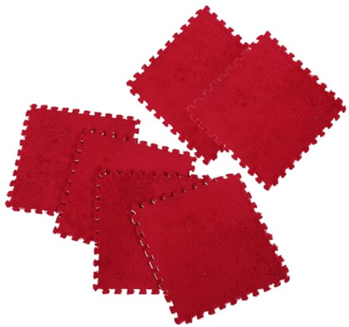 GALPADA Tragbare Multifunktions Puzzle Bodenmatten Aus Eva 30x30x1cm 6 Stück Waschbare Spielmatten Für Kinder Haushalt Tatami Sitzkissen