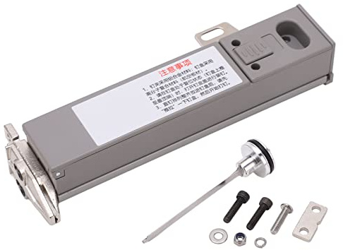 Gearwell Pistola sparachiodi pneumatica, Chiodatrice per calcestruzzo ad aria Strumento di chiodatura portatile per il fissaggio su muri di cemento Mattoni di cemento con