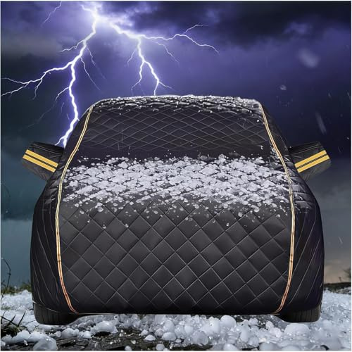 Anti-Hail Car Cover, Outdoor Accessories for Mini Classic 1997-2000,Full Car Covers Waterproof All Weather Hail Protector Padded Winter Snow Dust Scratch-Resistant