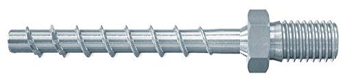 fischer UltraCut FBS II 6x35 M10/21, leistungsstarke Betonschraube mit Innengewinde, zur Befestigung in den Bereichen Sanitär, Heizung & Klima, galvanisch verzinkt, 100 Stk.