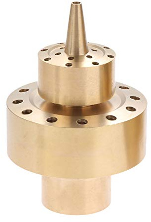 Hicello 1 Brass Fountain Nozzle DN25 Flower Water Fountain Spray Head