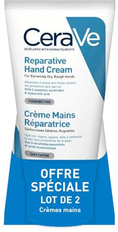 CeraVe Reparatur-Handcreme, 2 x 50 ml