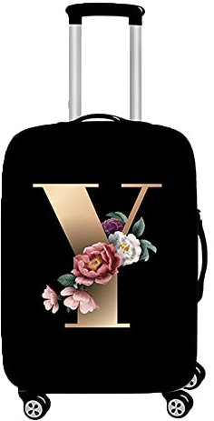 Hiseng Elastisch Kofferhülle Kofferschutzhülle Gepäck Cover Reisekoffer Hülle Koffer Schutzhülle Luggage Cover Waschbarer Kofferüberzug (XL (30-32inch),Y)
