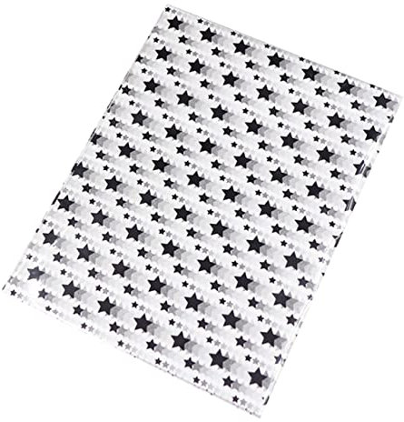 SOLUSTRE 50 Blatt Stern-sydney-papier Poster Papier 12x12 Papieraufbewahrung Seidenpapier Masse Seidenpapier Zum Basteln Braunes Seidenpapier Taschentuch Buchstabe Verpackungsmaterial