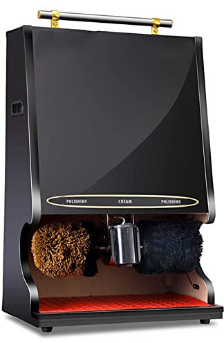 Cireuse à Chaussures à Induction Automatique, kit de Brosse de Nettoyage de Polissage Automatique de Chaussures, polisseuse Multi-brosses adaptée au Centre de Vente du Hall d'entrée de l'hôtel