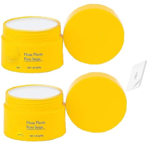 Luelle Pore Strips, Luelle - Luelle Deep Cleansing Pore Strips, Luelle Blackhead Remover with 60 PCS Strips, Luelle Nose Plants Pore Strips, Blackhead Remover Peel off Mask for All Skin (2pcs)