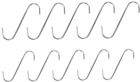 OKUMEYR 10pièces Crochets s Pour Rôtir Poisson Séché Et Jambon Multifonctionnels Pour Cuisine Lot