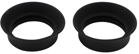 Weicher Gummiaugenmuschel für 28-32mm Okular, klappbare Augenmuschel für Mikroskop, Monokular & Fernglas (2er-Pack) – Blockiert Streulicht & reduziert Augenermüdung