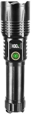 Torcia LED ad alta potenza Torcia ricaricabile a lungo raggio da 3000000 lumen La lanterna più potente al mondo Torcia ultra potente(SET D-1200MAH ABS)