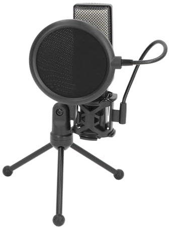 Yunseity Microfono da Gioco USB XLR, Microfono A Condensatore RGB per Computer A PUTMENTO SINGOLO, Podcast RGB per Streaming Di Podcast CompatiBile Con