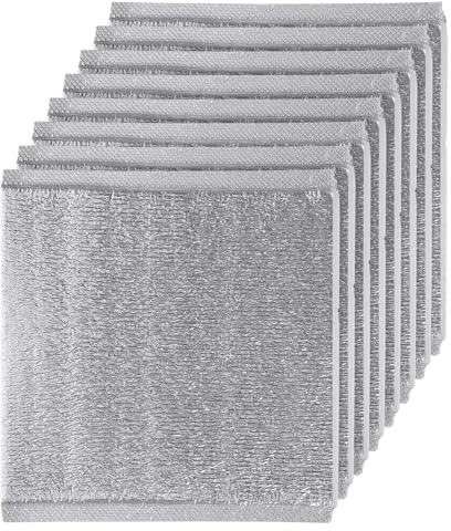 Disposable Aluminum Foil Insulated Bags 50pcs Silver Thermal Liner | Camping Picnic Use, Lightweight Packing and Storing Goods, Thermal Material with Single Use Insulated Pouch