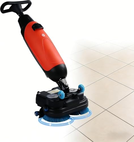 TDSYOCG Lavasciuga Pavimenti Professionale, lavasciuga Pavimenti Automatica Leggera, con Pista di Pulizia da 43 cm, Perfetta per uffici, Magazzini o Negozi al Dettaglio, può Pulire 1200 ㎡ All'ora