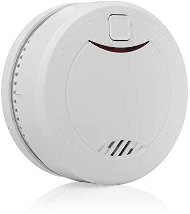 Smartwares Rilevatore Antifumo FSM-12210, 85 dB, Batteria da 10 anni integrata, Installazione semplice