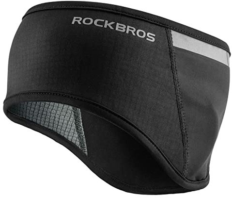 ROCKBROS Fascia Paraorecchie Invernale Sportiva Termica in Pile Polar Fleece Taglia Unica Uomo Donna