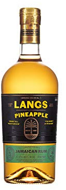 Langs Rum Pineapple Flavoured | 70cl 37.5% ABV | Award-Winning Pot and Column Distilled Jamaican Rum | Infused with Natural Fruit Flavours | Perfect Base for Cocktails