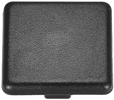 uxcell 3030 EU Standard Profile End Cap, Plastic Square Aluminum Extrusion Plug for Trolley, Fish Tank Rack, Storage Rack, Black 30x30mm 40pcs