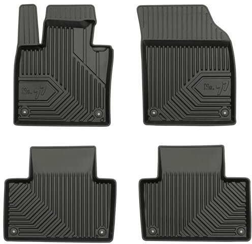 MOTOS Gummimatten Auto Fussmatte passend für Volvo XC90 II ab 2014 Verbessern Sie Ihren Reisekomfort mit Antirutschmatte Auto No.77- Allwetter fußmatten Auto, Schutz vor Verschmutzung