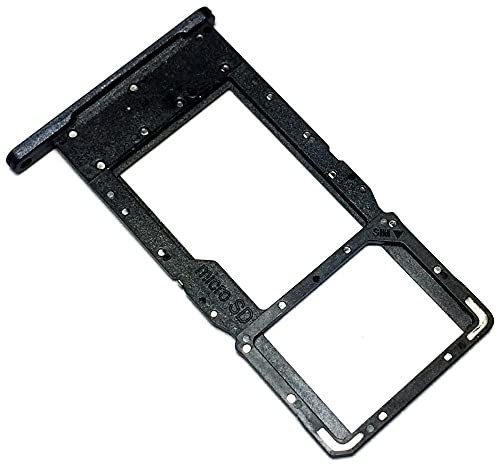Simkartenhalter und Micro-SD Fach für Samsung Galaxy Tab A7 Lite LTE (SM-T225) Original Ersatzteil, Dunkelgrau