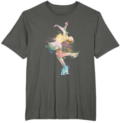 Patin à glace artistique pour fille T-Shirt