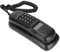 PUSOKEI Landline Dial Telephone, 16 Bit LCD Display Wall Mountable Landline Phone, Slim Line Caller ID Corded Phone for Office, Hotel, Home, Bathroom, School, Elevator