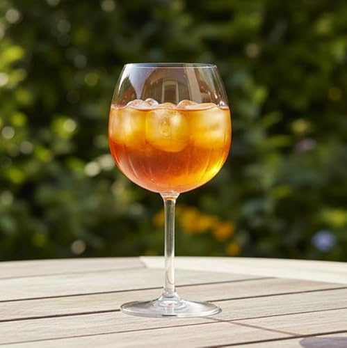 BARCRAFTERS Trinkglas 2 Stück, für Lillet, Sarti, Aperol SPRITZ, Cocktail, Kunststoff, Tritan, Outdoor